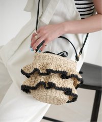 B.C STOCK/【MIAN/ミアン】ペーパーフリル2wayカゴBAG/506044929