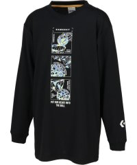 CONVERSE/CONVERSE コンバース バスケット JRプリントロングスリーブシャツ Tシャツ 長袖 ロンT/506046906