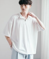 Rocky Monroe/接触冷感 カットソー ハーフジップ 半袖 ストレッチ メンズ レディース Tシャツ 無地 オーバーサイズ ビッグシルエット ワイド ルーズ リラックス ゆったり/506047508