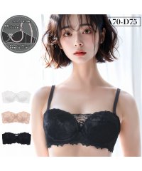 palissee/脇高設計　2wayストラップレスブラ【B～Dカップ】/506048201