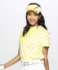 le coq sportif GOLF /【ワイドフィット】ボーダーモックネックシャツ/505875838