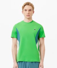 LACOSTESPORTS MENS/『ノバク・ジョコビッチ』サイド切り替えウルトラドライ半袖Tシャツ/505909841