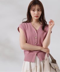 PROPORTION BODY DRESSING/金ボタン付きニットベスト/506032186