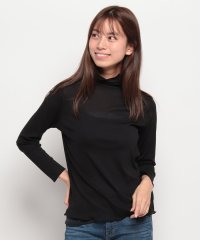 LAPINE BLANCHE/ラピーヌ ブランシュ LAPINE BLANCHE 【洗える】杢調フライスタートルプルオーバー/506032586
