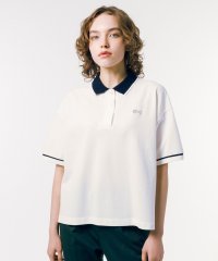 LACOSTE/ヘビーウェイト鹿の子 ボクシーシルエットクレリックポロシャツ/506048315