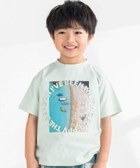 BeBe Petits Pois Vert/リアル写真＋エンボス加工SUMMERTシャツ(95~150cm)/506048333