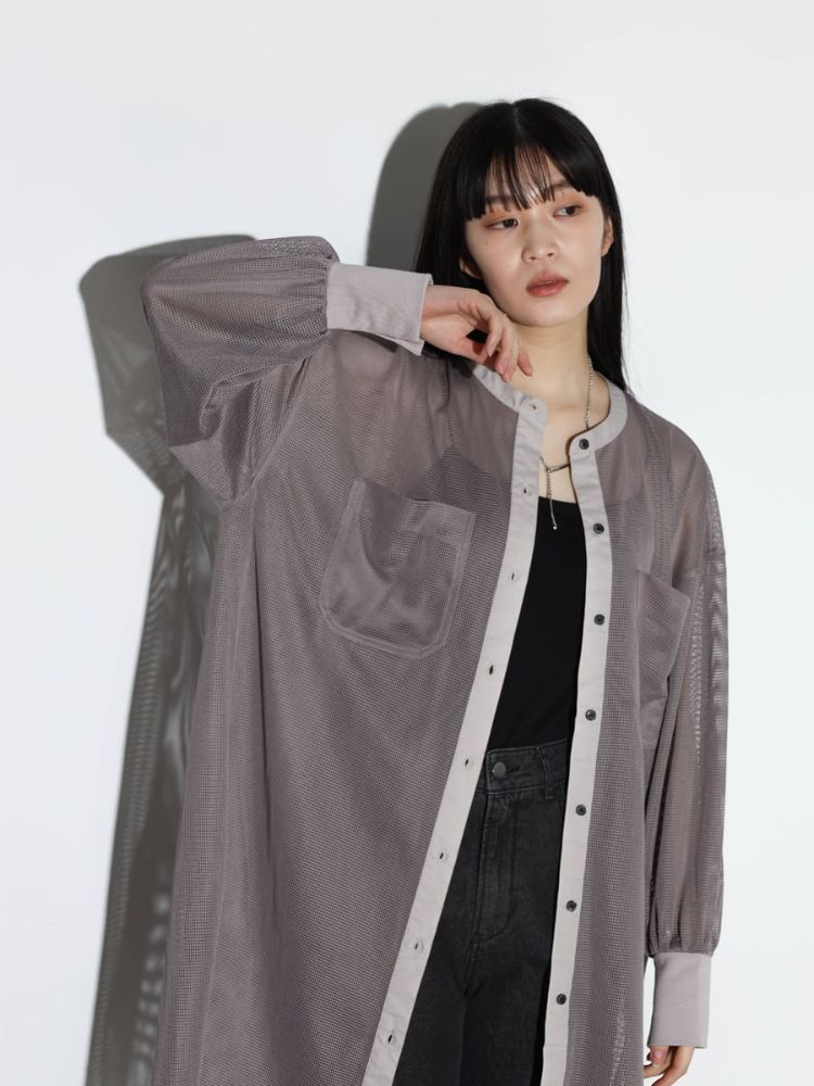 セール 50%OFF】ラディエイト RADIATE 袖スリットメッシュロング