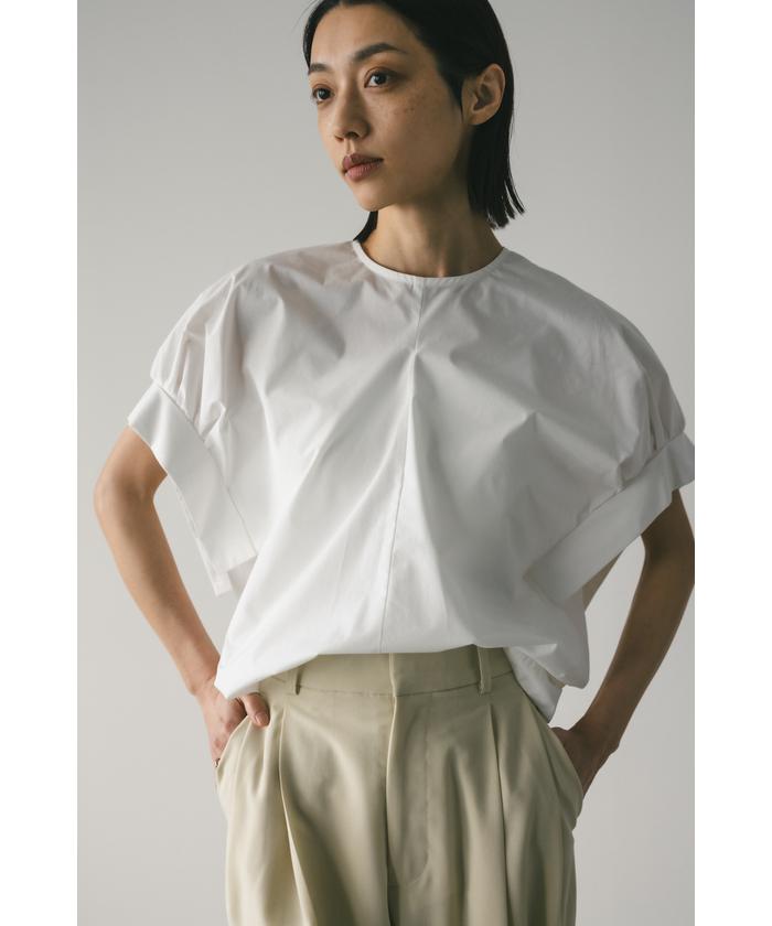 セール 30%OFF】ギャザーカフブラウス(506048508) | スタイル
