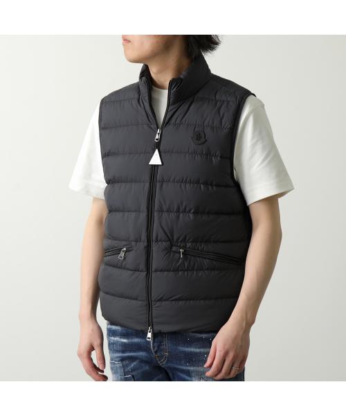 セール】MONCLER ダウンベスト LECHTAL 1A00139 549SK レザー セール】MONCLER ダウンベスト LECHTAL 1A00139 549SK レザー