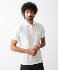MICHEL KLEIN HOMME/《日本製》ダイヤ柄半袖ポロシャツ/506048915
