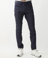 MICHEL KLEIN HOMME/【撥水】プレビアシャンブレー5ポケットパンツ/506048917