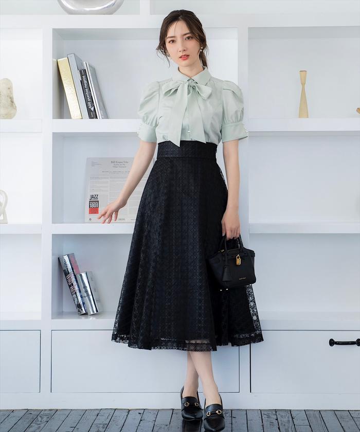 チュールフレアスカート|Loungedress(ラウンジドレス)の通販