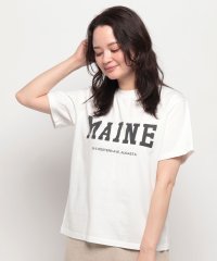 Gready Brilliant/ＭＡＩＮＥ天竺ロゴロングTシャツ/506030733