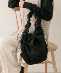 BASE/ラメドロストシャーリングショルダーバッグ/506032927