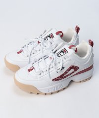 FILA（Shoes）/DISRUPTOR II  WA / ディスラプター II WA  厚底和柄スニーカー  / ホワイト/506032944