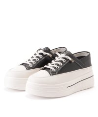 Lace Ladies/レースレディース Lace Ladies 配色 ライン 厚底 レースアップ スニーカー/506034989