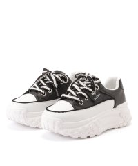 Lace Ladies/レースレディース Lace Ladies 配色 ライン 厚底 ボリューム ダッドスニーカー/506034990