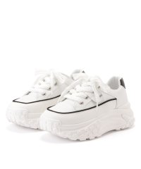 Lace Ladies/レースレディース Lace Ladies 配色 ライン 厚底 ボリューム ダッドスニーカー/506034990