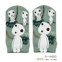 STUDIO GHIBLI/スタジオジブリ STUDIO GHIBLI スタジオジブリ ： キャラクター ソックス スニーカー丈 もののけ姫(325ー13M0) 子供 キッズ 靴下 フクス/506048949