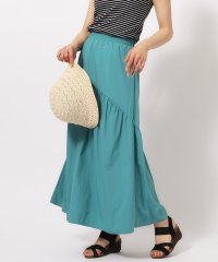 SHOO・LA・RUE　DRESKIP/シューラルー／ドレスキップ SHOO・LA・RUE/DRESKIP マットナイロンカーブティアードスカート/506049868