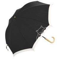BACKYARD FAMILY/バックヤードファミリー BACKYARD FAMILY ブラックコーティング 晴雨兼用 バードゲージタイプ 55cm 手開き/506050421