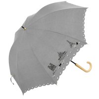 BACKYARD FAMILY/バックヤードファミリー BACKYARD FAMILY ブラックコーティング 晴雨兼用 バードゲージタイプ 55cm 手開き/506050421