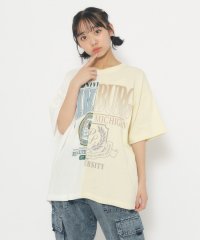 PINK-latte/リメイク風Tシャツ/506051001