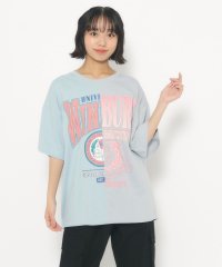 PINK-latte/リメイク風Tシャツ/506051001