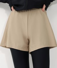 TeddyShop/テディショップ Teddyshop レディース レイヤード風ショートパンツ一体型 ラッシュガードレギンス/506051041