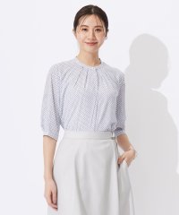 J.PRESS LADIES（LARGE SIZE）/幾何プリント カットソー/506051133