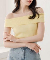 JULIA BOUTIQUE/オフショルダーニットトップス/24069/506051652