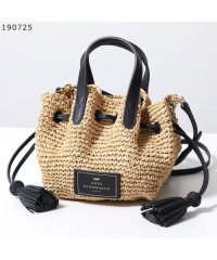 ANYA HINDMARCH/ANYA HINDMARCH カゴバッグ 163545 ショルダーバッグ ラフィア/505859626