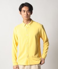 EDWIN/#EDWIN GOLF KNIT      SHIRTS L/S YELLOW/505942932