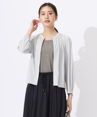 J.PRESS LADIES（LARGE SIZE）/シアージャージー ブルゾン/506000337