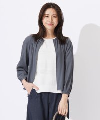 J.PRESS LADIES（LARGE SIZE）/シアージャージー ブルゾン/506000337