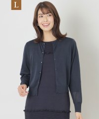 TO BE CHIC(L SIZE)/【L】セルロースアクリル ショートニットカーディガン/506030717