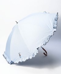 POLO RALPH LAUREN(umbrella)/【WEB限定】日傘 ワンポイントポロベア刺繍×フリル 1級遮光 長傘/506039895