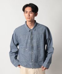 LEVI’S OUTLET/LEVI'S(R) VINTAGE CLOTHING 1870 トリプル プリーツブラウス ROANOKE インディゴ PLAID/506041435