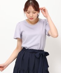 MISCH MASCH/ミッシュマッシュ MISCH MASCH 【2024春夏新作】パールトリミングTシャツ/MM418201/506050241