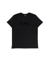A.P.C./A.P.C. アーペーセー Tシャツ 半袖 メンズ V.P.C. H ブラック ベージュ ダーク ネイビー 黒 COBQX－H26943/506051208