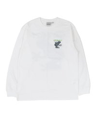 GRAMICCI/グラミチ GRAMICCI Tシャツ 長袖 ロンT カットソー クライミング ギア メンズ レディース CLIMBING GEAR L/S TEE ホワイト グ/506051240