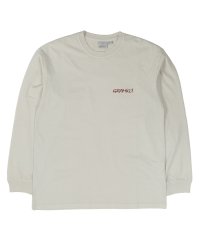 GRAMICCI/グラミチ GRAMICCI Tシャツ 長袖 ロンT カットソー カラビナ メンズ レディース CARABINER L/S TEE ホワイト グレー ベージュ イ/506051241