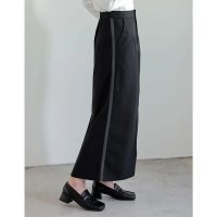 Re:EDIT/リエディ Re:EDIT [2024SS COLLECTION[低身長/高身長サイズ有]ライトツイルサイドラインor無地ナロースカート/506051744