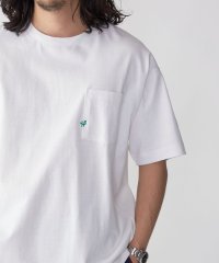 シップス　メン/*SHIPS:〈汗染み防止加工〉ワンポイント ロゴ ビッグシルエット ヘビーウェイト Tシャツ/506052488