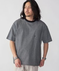 SHIPS MEN/*SHIPS:〈汗染み防止加工〉ワンポイント ロゴ ビッグシルエット ヘビーウェイト Tシャツ/506052488