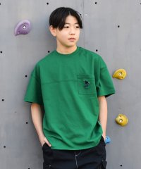 GLAZOS/【STREET】スケーター刺繍ビッグ半袖Tシャツ/506052607