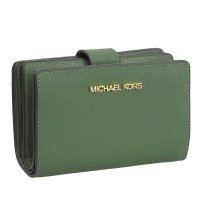 MICHAEL KORS/MICHAEL KORS マイケルコース JET SET TRAVEL MEDIUM 二つ折り 財布 レザー Mサイズ/506052944