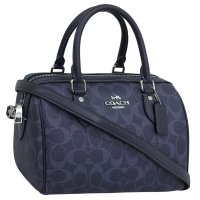 COACH/COACH コーチ ROMAN SATCHEL ローアン サッチェル シグネチャー ハンドバッグ 斜めがけ ショルダー バッグ 2WAY/506052971