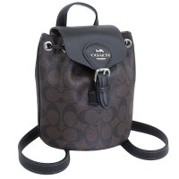 COACH/COACH コーチ AMELIA CONVERTIBLE BACK PACK アメリア コンバーチブル バックパック シグネチャー リュック レザー/506052976