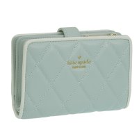 kate spade new york/KATE SPADE ケイトスペード CAREY MEDIUM COMPACT BIFOLD WALLET キャリー ミディアム 二つ折り 財布 レザー Mサイ/506053025